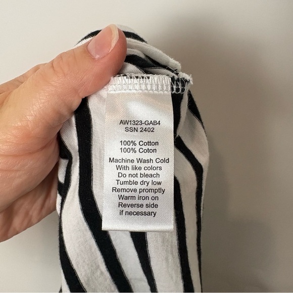 ATM Striped Long Sleeve T-Shirt - Picture 7 of 8